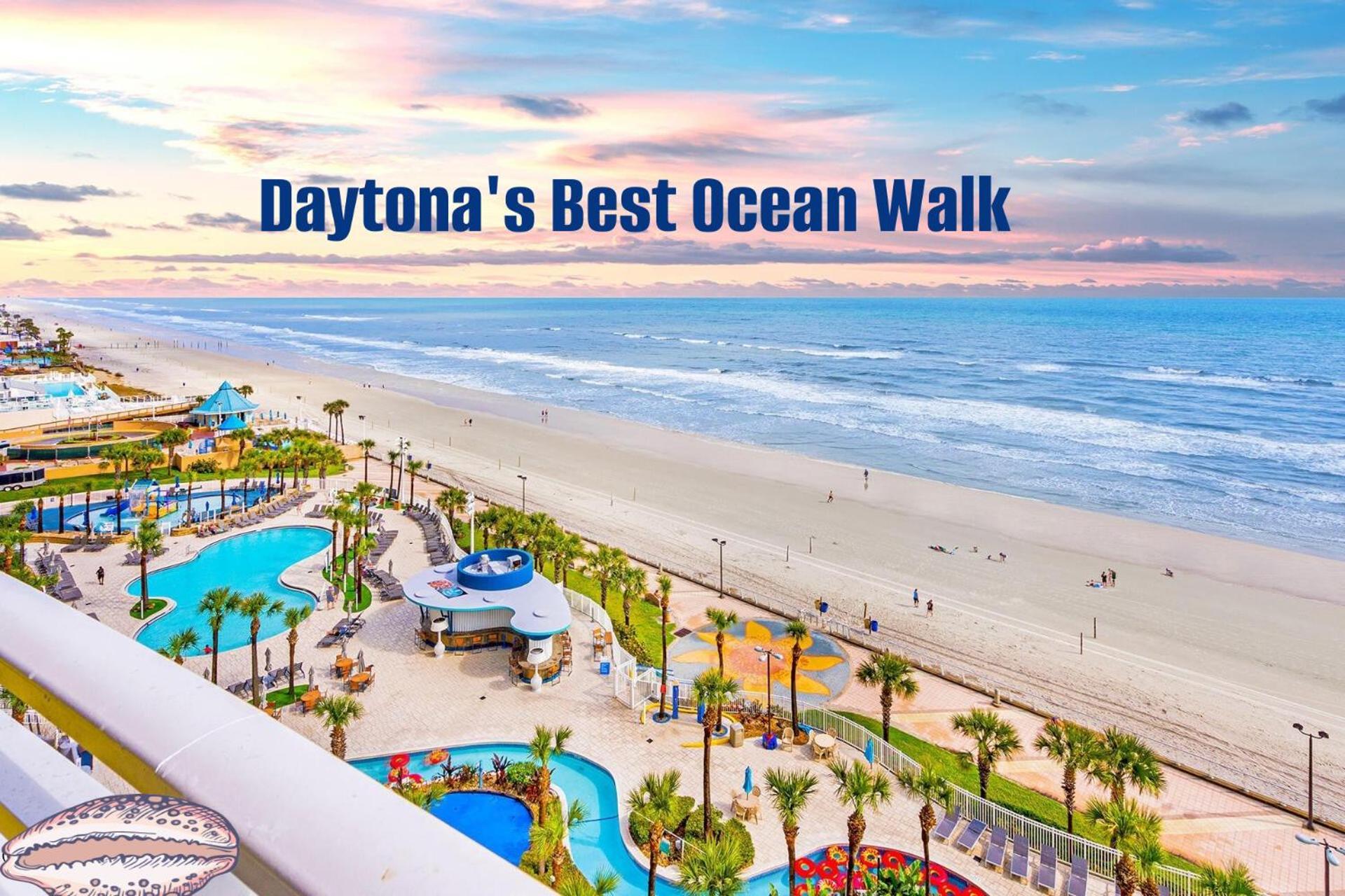 16Th Floor 1 Bedroom Resort Condo Direct Oceanfront Wyndham Ocean Walk Resort Daytona Beach 1605 מראה חיצוני תמונה