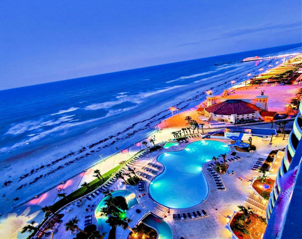 16Th Floor 1 Bedroom Resort Condo Direct Oceanfront Wyndham Ocean Walk Resort Daytona Beach 1605 מראה חיצוני תמונה