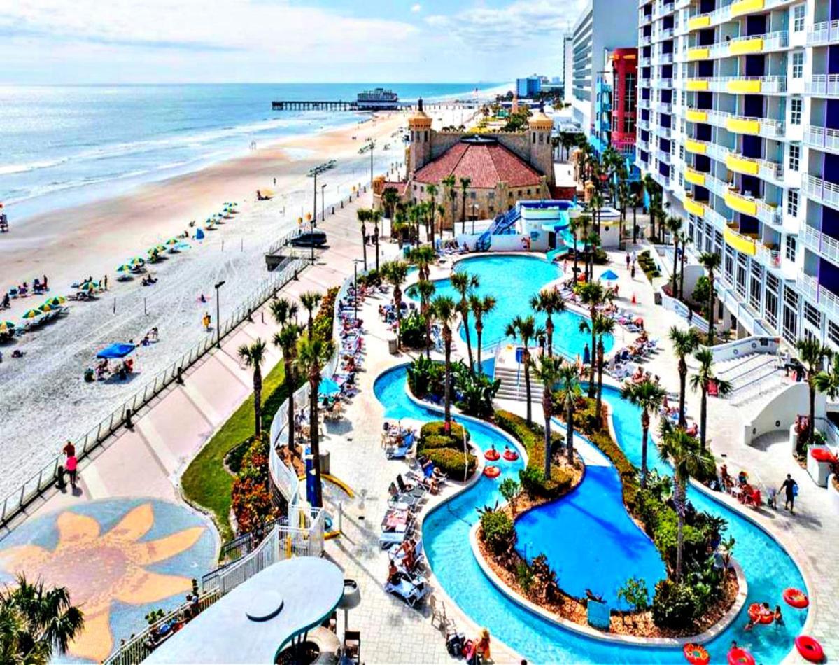 16Th Floor 1 Bedroom Resort Condo Direct Oceanfront Wyndham Ocean Walk Resort Daytona Beach 1605 מראה חיצוני תמונה